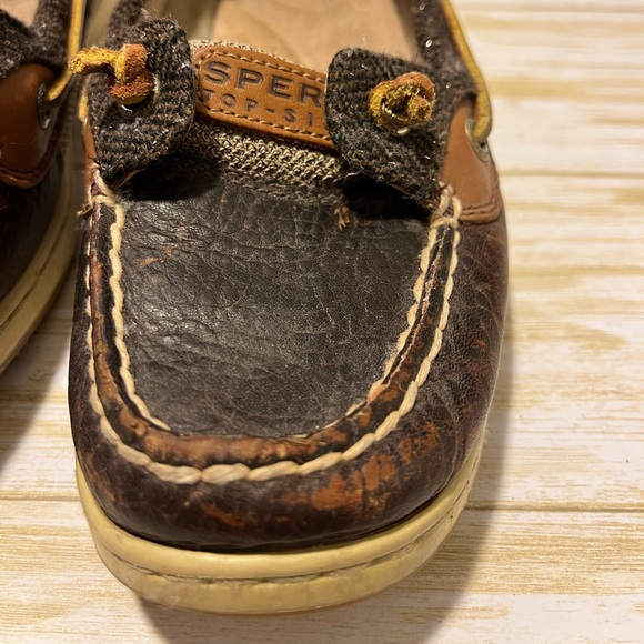 Sperry Women’s Boat shoe in brown size 8M - Picture 8 of 12